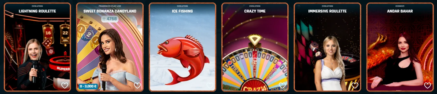 Ringospin Casino Live-Casino